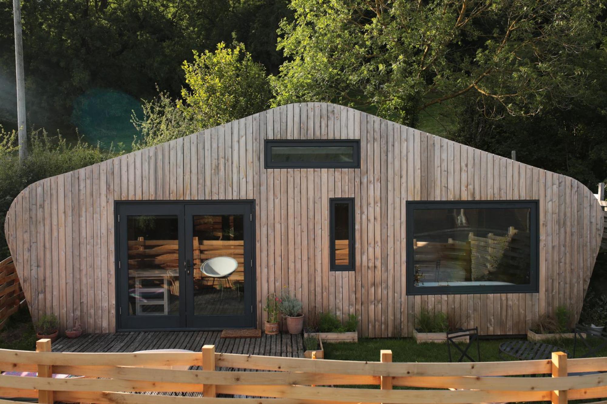 Two Unique Cabins Wrapped In Beautiful Welsh Scenery Presteigne Esterno foto